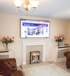 tv wall mounting Bourton on the Water Aerials